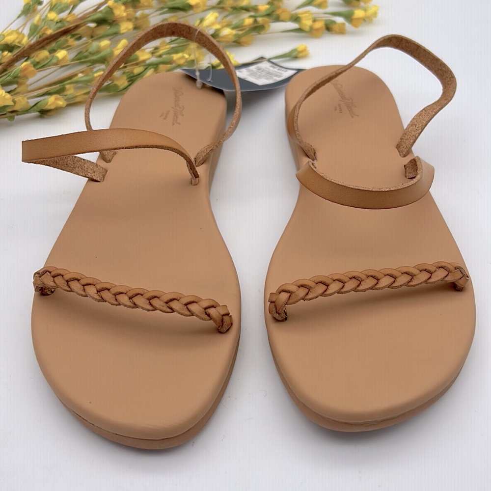Universal Thread Tommie Triple Strap Sandals Boho Festival - Tan - Picture 6 of 6